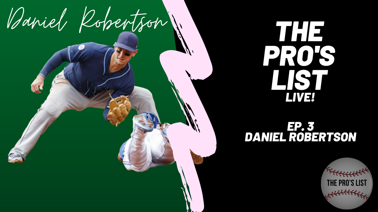 How MLB Infielder Daniel Robertson Trains and His Advice For Youth Baseball Players